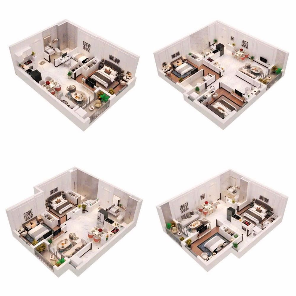 Bố trí và thiết kế căn hộ Green Skyline ấn tượng