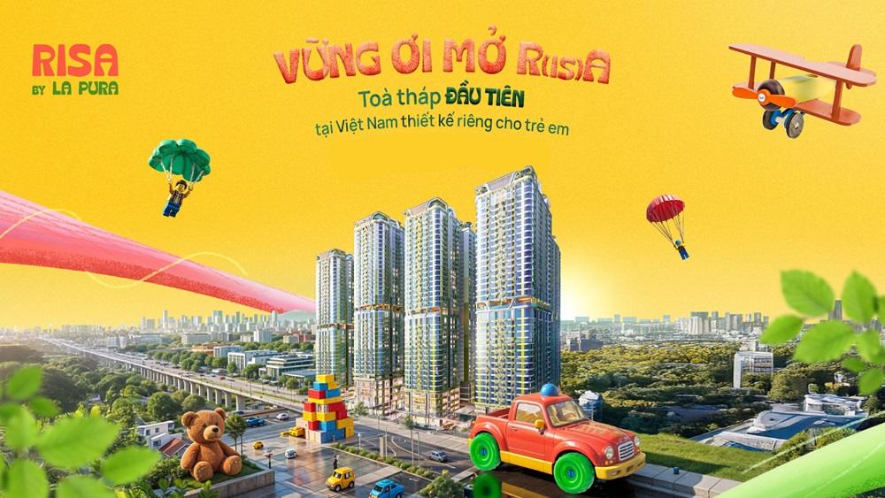 Risa Lapura là dự án được thiết kế riêng cho cư dân nhí